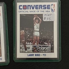 1989 Converse Larry Bird SUPER CLEAN -  RARE GREAT COLOR SHARPE ALL AROUND🐐🔥 picture