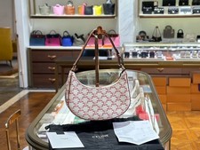 Celine Pre-Owned Authentic AVA logo-print handbag Underarm Bag White picture