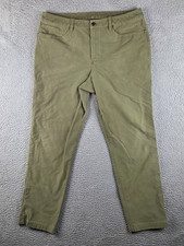 Lululemon ABC Pants Men 36 (37x30) Green Stretch Warpstreme Slim Fit LM5AQIS picture
