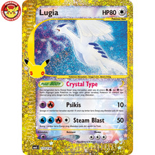 Lugia MA6 173/130 Aquapolis Crystal Classic 30th Anniversary Pokemon Indonesia picture