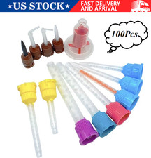 100PCS Dental Mixing Tips for Impression Material C&B Cements Temporary Crowns picture