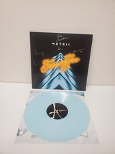 Metric Formentera Signed Vinyl Record Sky Blue picture