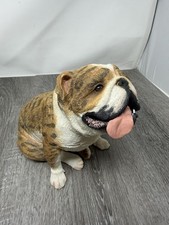 SANDICAST Brindle Bulldog Sculpture Companion Size - Sandicast OS469 Hand Cast picture