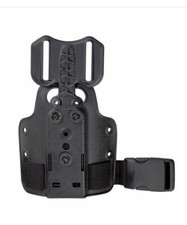 Safariland 6004-27 Single Strap Leg Shroud Drop Flex Adapter & QLS 22 Black picture