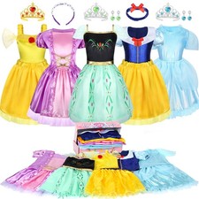 LIMIROLER 18 Pcs Princess Dress Up Clothes for Girls Gift Set picture