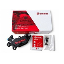 Brembo P4 30/34 Axial Left Side Brake Caliper 40mm Mount with Black Finish picture
