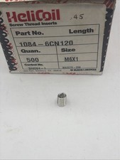 QTY 25, HELI-COIL, 1084-6CN120, MA3279-206, M6x1.0 2D Insert, NOS picture