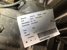 Manual Transmission 1.8L Fits 90 LASER 1059 picture