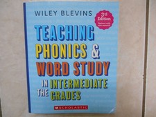 Blevins Teaching Phonics Word Study Intermediate Grades 3rd Ed Scholastic 2023 picture