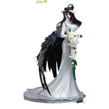 25CM Overlord Albedo PVC Anime Figure Model Statue Ornaments Hot Collectible Toy picture