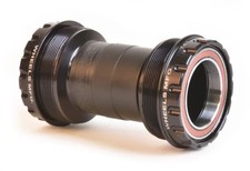 Wheels MFG T47 Outboard Angular Contact BB 30mm Cranks Black NEW  picture