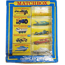 Vintage 1969 Matchbox Fred Bronner Display Set No 38 39 61 72 9 Dealer Display picture
