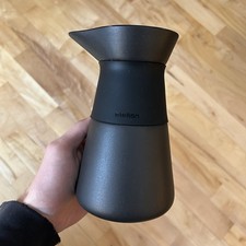 Stelton Theo Coffee Maker, Black Ceramic Pour Over, New, Full Set picture