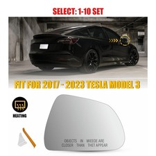 Power Heated Right Passenger Mirror Clear Fit for Tesla Model 3 2017-2023 1-10x picture