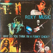 ROXY MUSIC:Why Do You Think I'm A Funky Chick 2LP 1976 Swedish show picture
