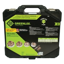 Greenlee 7308 Punches and Dies Kit 2-1/2 3 3-1/2 4 in Conduit picture