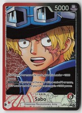 Sabo (004) (Alternate Art) OP13-004 Carrying On His Will Foil NM picture