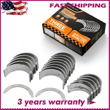 For Hyundai Sonata Kia Forte Optima 2.4L Main Rod Bearings Engine Crankshaft picture