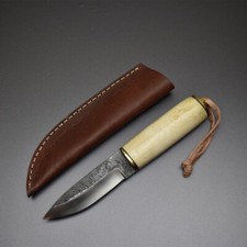 Custom Yakut handmade knife, Forged knife for hunting and fishing with Sheath. picture