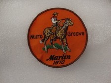 MARLIN 1870 Micro Groove Embroidered Patch Sew On Hunting Firearms Never Used picture