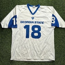Vintage Y2K Georgia State Football Jersey Mens Large L Champion USA Made picture