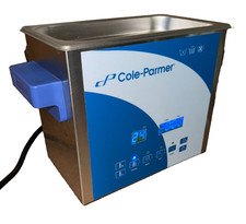 WORKING Cole-Parmer UC-200 Ultrasonic Cleaner 08895-05 Digital Timer & Heat picture