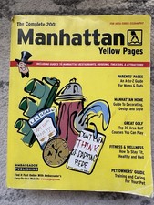 Manhattan Yellow Pages The Complete 2001 picture