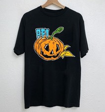 Vtg AFI Band Happy Halloween Cotton T Shirt For Men Black Full Size CM495 picture