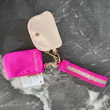 Lululemon NWT Wristlet Duel Pouch Wallet Keychain Athletica New picture