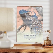 2027 Ohara Koson Wall Calendar – Japanese Woodblock Art, 11