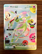 Mew ex 158/128 Futuristic Rare 30th Celebration Pokemon TCG 2026 NM/MINT picture