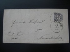 NORTH GERMAN CONFEDERATION 1870 very nice cover w/ Bassum cancel picture