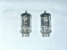 Matched Pair Telefunken 7025 12AX7 Tubes, Western Germany NOS Diamond picture