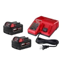 Milwaukee 48-59-1852B M18 18 V Li-Ion XC5.0 Starter Kit - Black picture