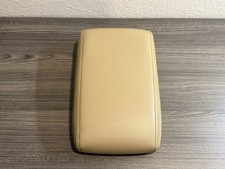 2008-2013 Toyota Highlander Center Console Tan Leather Armrest Top Lid OEM picture