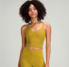 lululemon Lululemon Align Tank, Auric Gold Size 8 picture