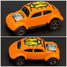 Hot Wheels Redline 75 HK Orange Custom Volkswagen Green Yellow Bug Tempo Nice picture