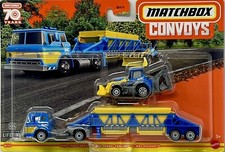 Matchbox Convoys: Ford C900 Cabover & Gravel Trailer with Backhoe picture