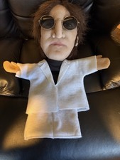 Vintage John Lennon The Beatles Hand Puppet Wine Bottle Holder Extremely Rare picture