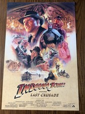 Indiana Jones The Last Crusade Mondo 24x36 Poster Kwow Limited Edition Print picture