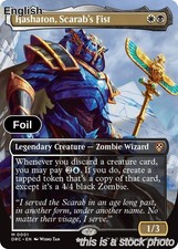 Hashaton, Scarab's Fist (Borderless) [DRC - 1FoilMagicNMMythicEN picture