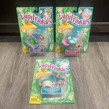 Kenner 1993 Fairywinkles Collection Of 3 Jewelry Box, Flower Basket ,Picture picture