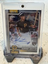 2026 Topps Chrome Konnor Griffin Rookie Auto RA-KG Pittsburgh Pirates MLB picture