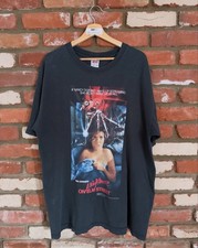 Vintage Freddy Kruger Nightmare On Elm ST Rare Horror Movie Distressed Shirt XL picture