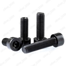 Black 304 Stainless Steel Allen Hex Socket Bolts Cap Head Screws M4 M5 M6 M8 picture