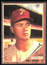 1962 Topps #46 Jack Baldschun picture