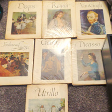 Vintage 1950s Harry Abrams Art Book Portfolios Lot 7 - All 16 Prints Attached picture