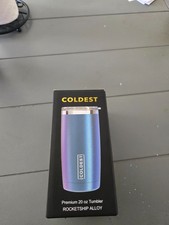 SALE RARE Coldest 20 Oz Tumbler-cup ROCKETSHIP ALLOY  Limited Edition 🎃 NIB picture