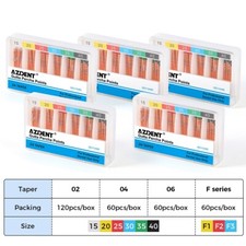 AZDENT Dental Gutta Percha Points Absorbent Paper Points Taper Endodontic Root picture