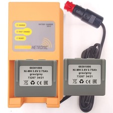 2pcs 3.6V 68301000 2750mAh Battery replace for 68300900 with 1Pcs UCH-2 Charger picture